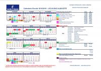 Calendario Escolar Albacete